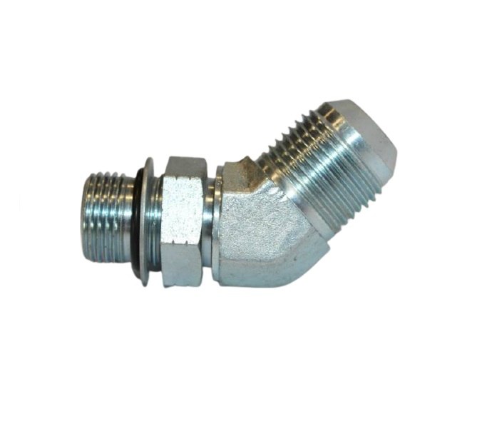 Штуцер угловой 45 ? JIC/ORB, .75x .63